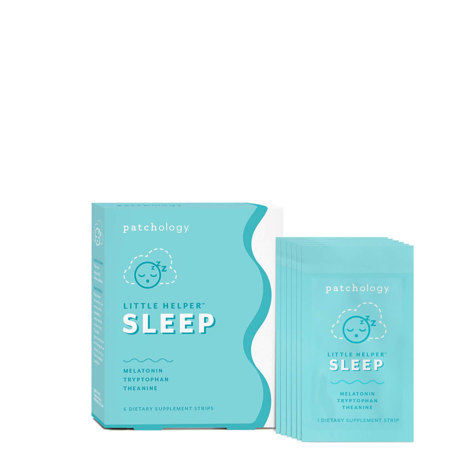 Patchology Little Helper Supplement Strips - Sleep (6 Pack)