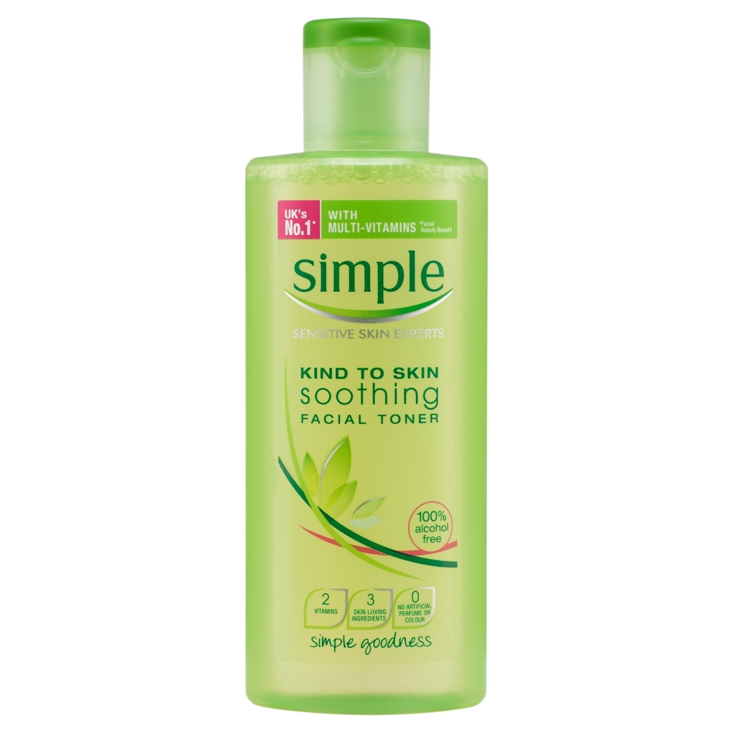 Simple Kind to Skin Facial Toner Soothing 200ml