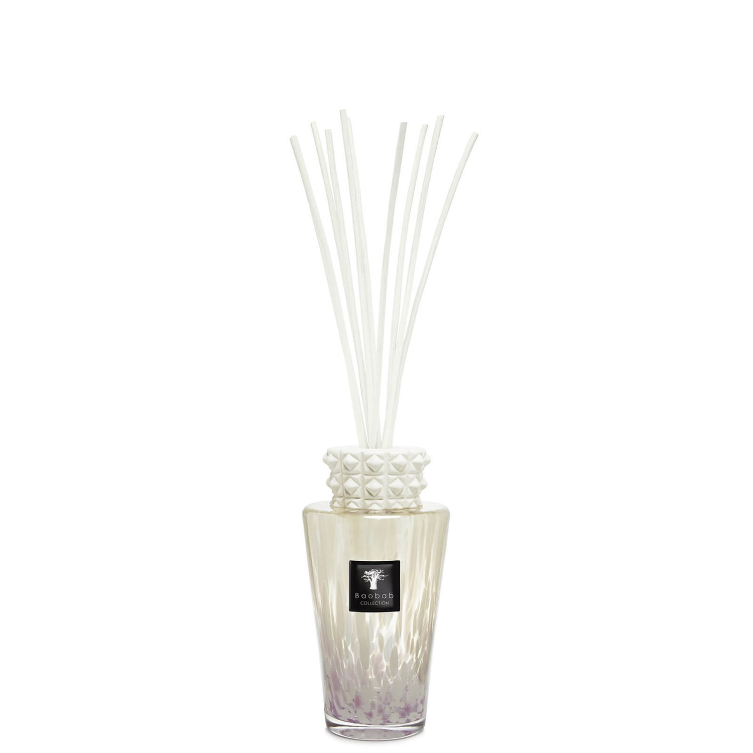 Baobab Collection Totem 2L White Pearls Luxury Bottle Diffuser Medium