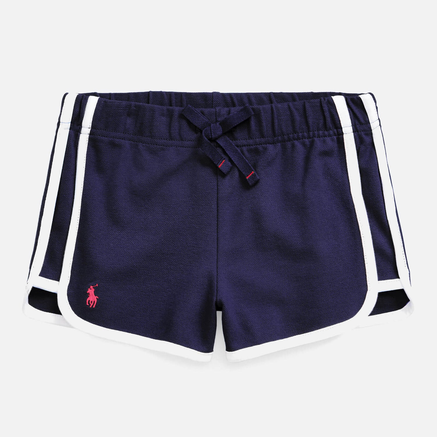 Polo Ralph Lauren Girls' Side Stripe Shorts - Navy - 2 Years