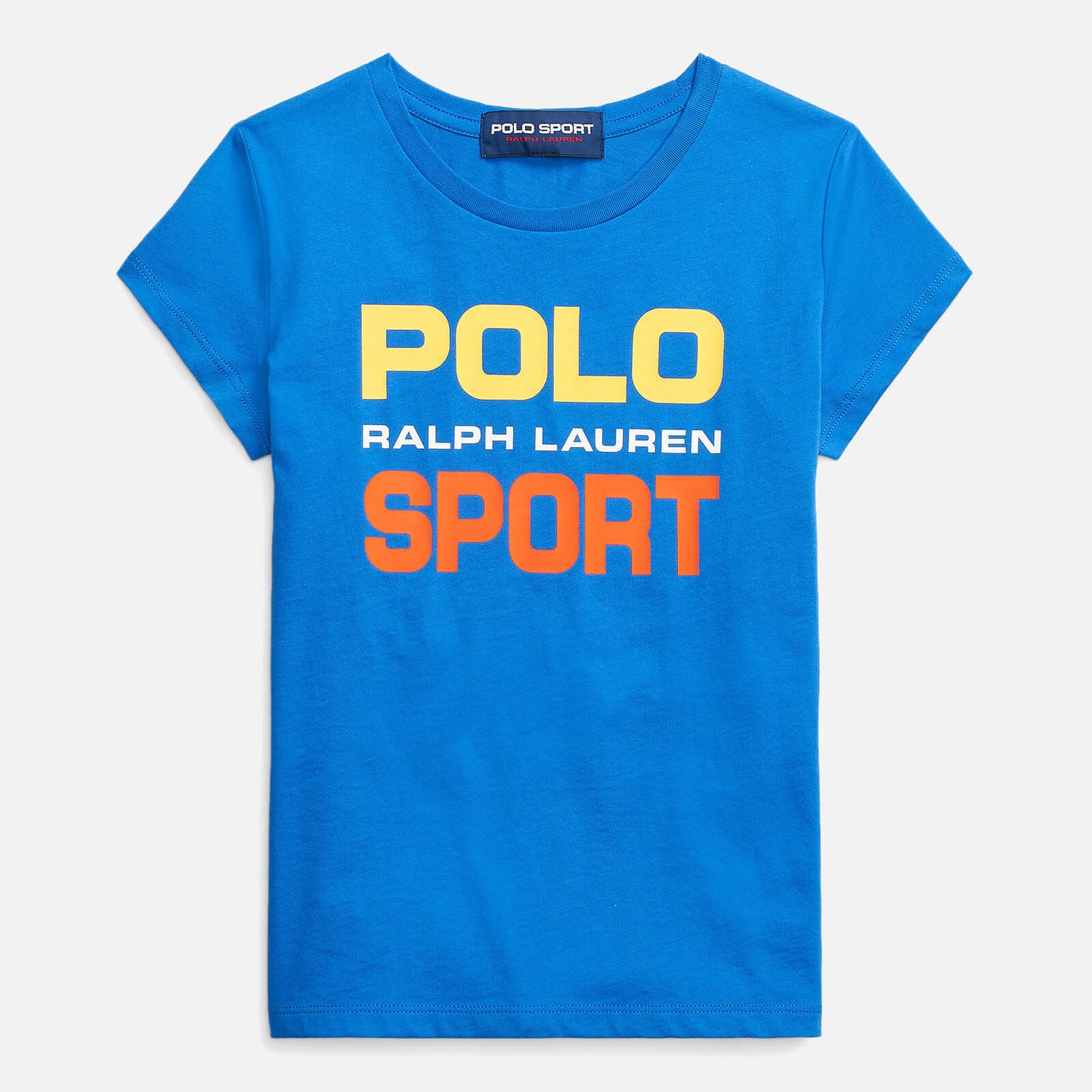 Polo Ralph Lauren Girls' Graphic Logo T-Shirt - Blue - 8 Years