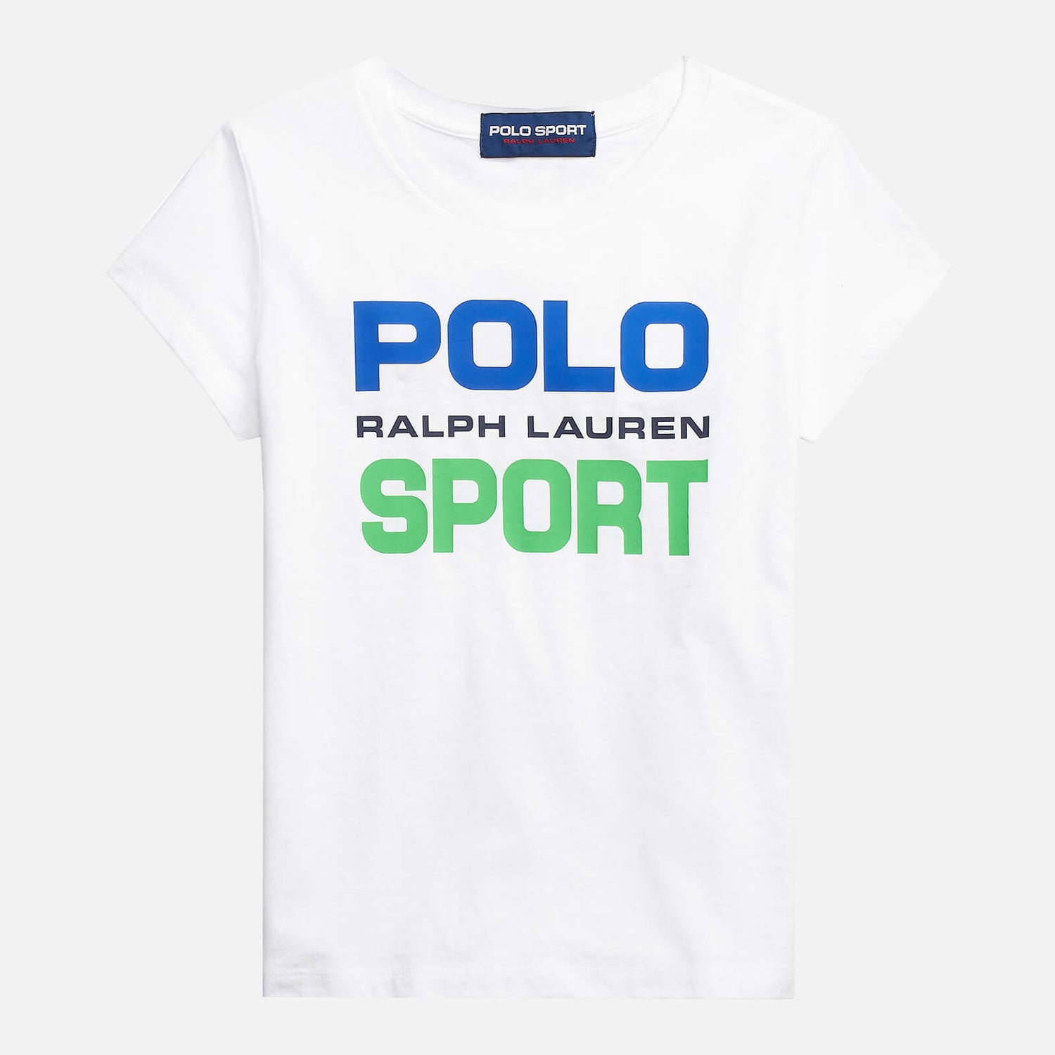 Polo Ralph Lauren Girls' Graphic Logo T-Shirt - White - 8 Years