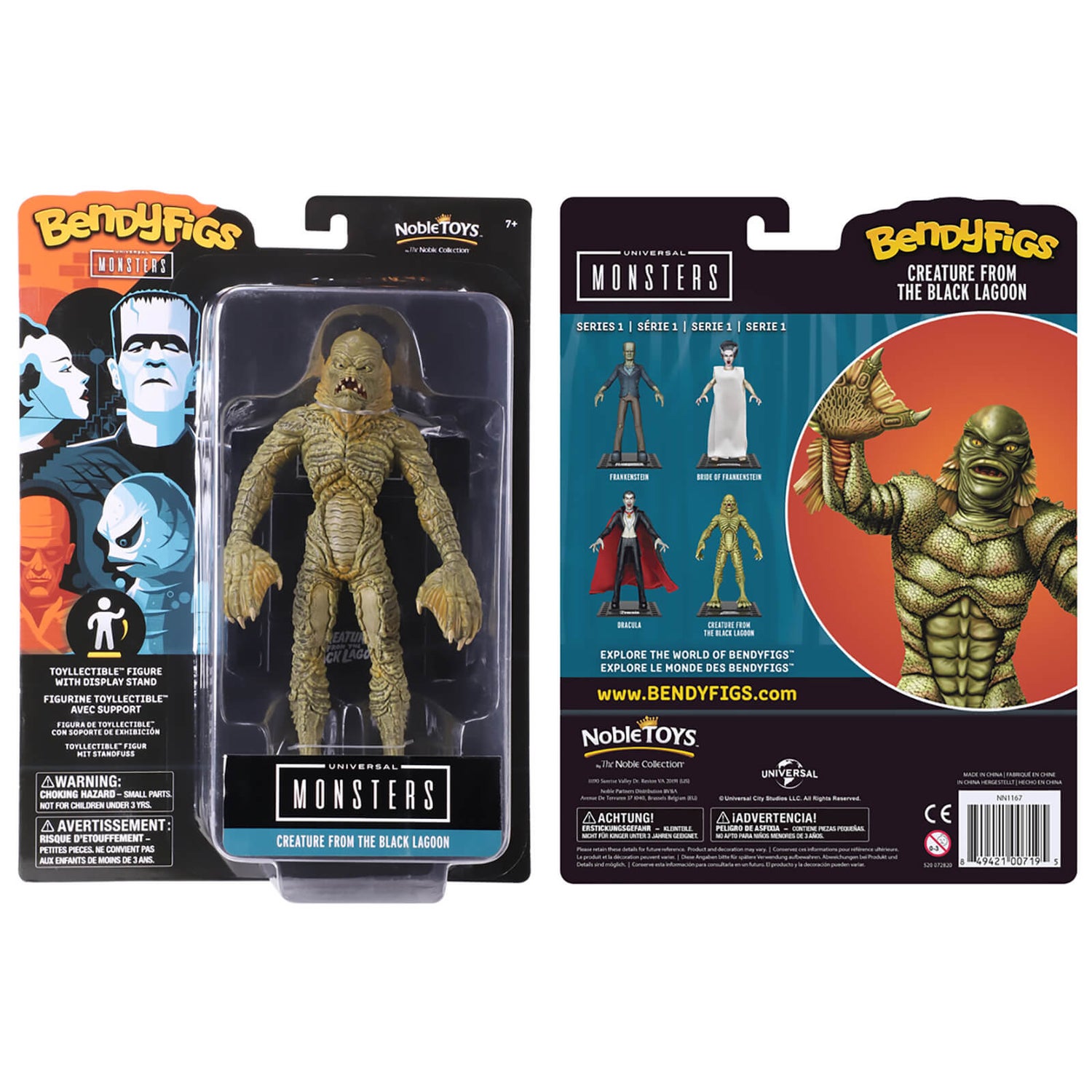Universal Monsters Creature from the Black Lagoon Bendyfig