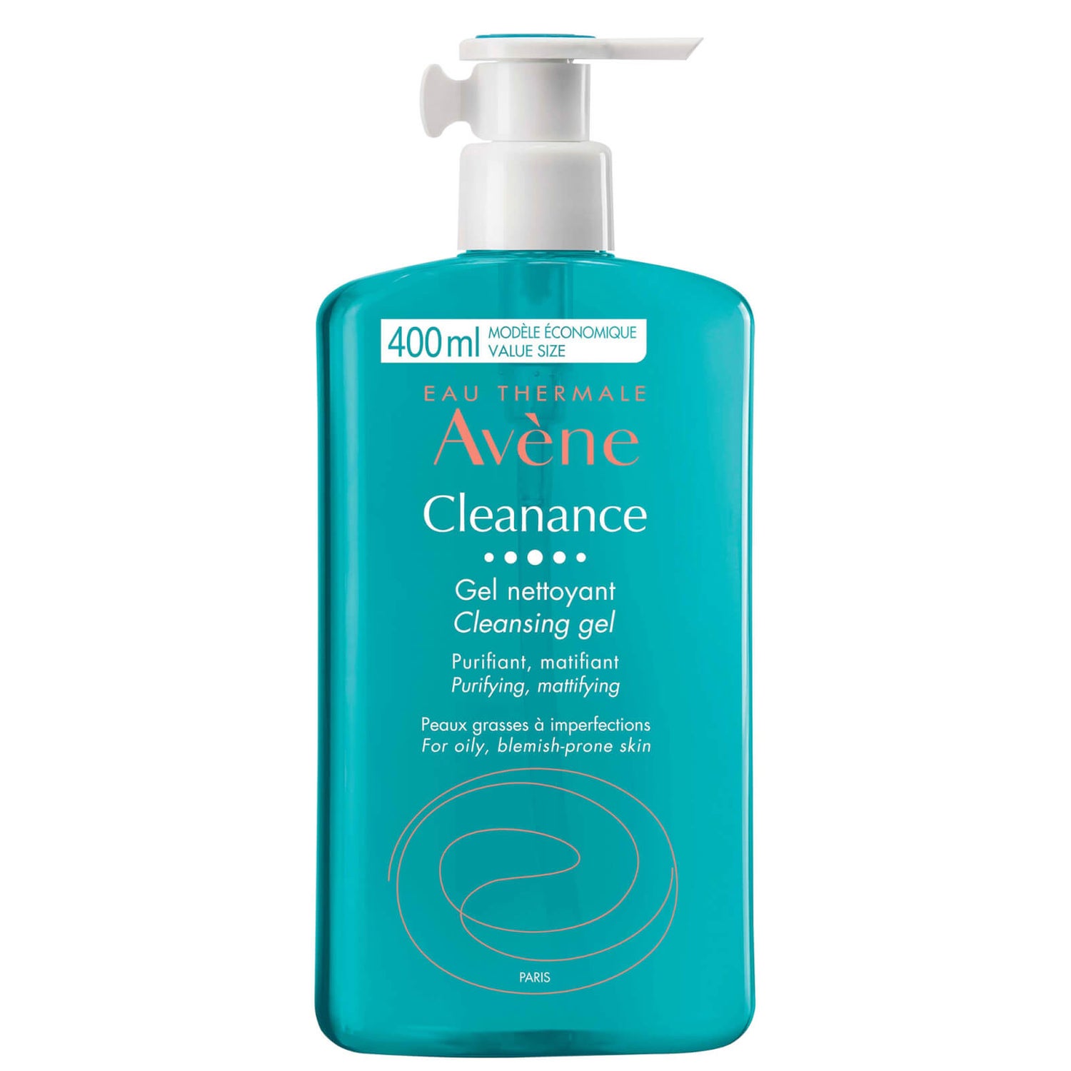 Avène Cleanance Cleansing Gel For Oily, Blemish Prone Skin 400ml