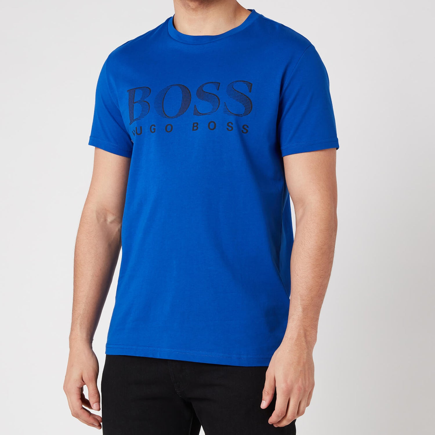 BOSS Swimwear Men's Rn T-Shirt - Open Blue