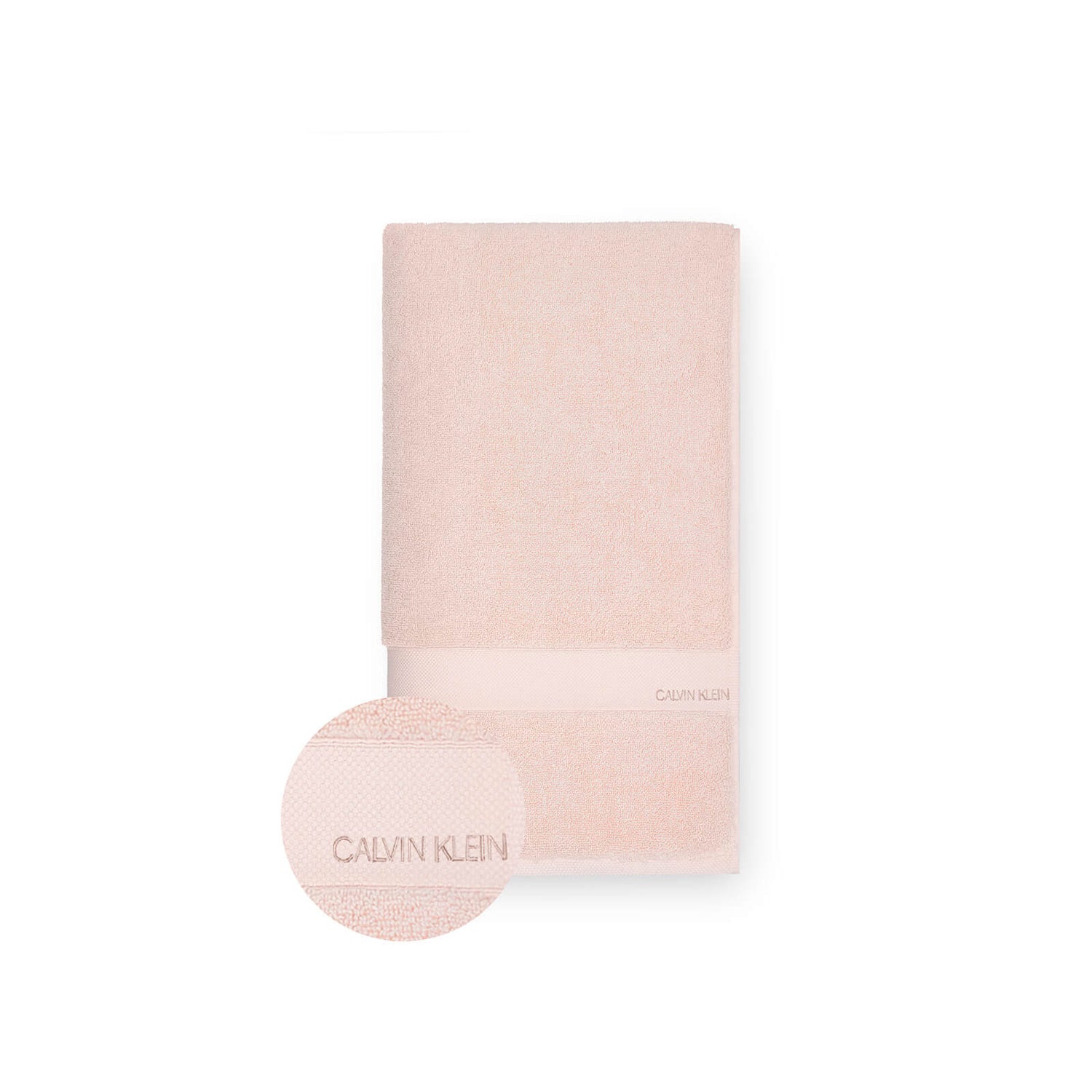 Calvin Klein Tracy Bath Towel - Pink