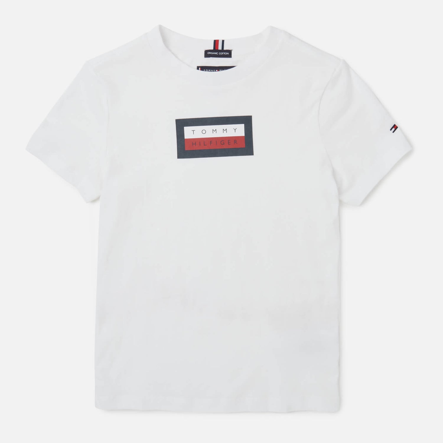 Tommy Hilfiger Boys' Hilfiger Graphic T-Shirt - White