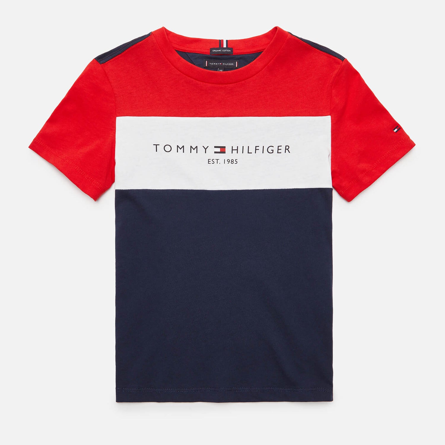 Tommy Hilfiger Boys' Essential Colorblock T-Shirt - Navy