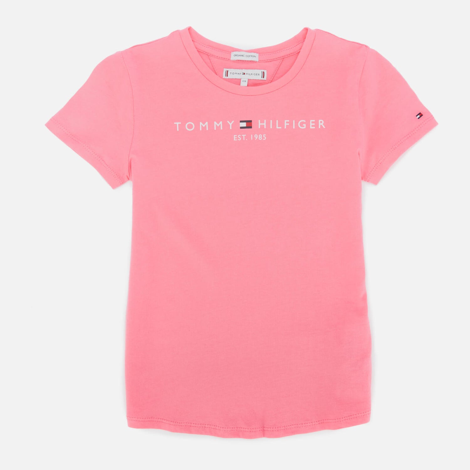 Tommy Hilfiger Girls' Essential T-Shirt - Exotic Pink