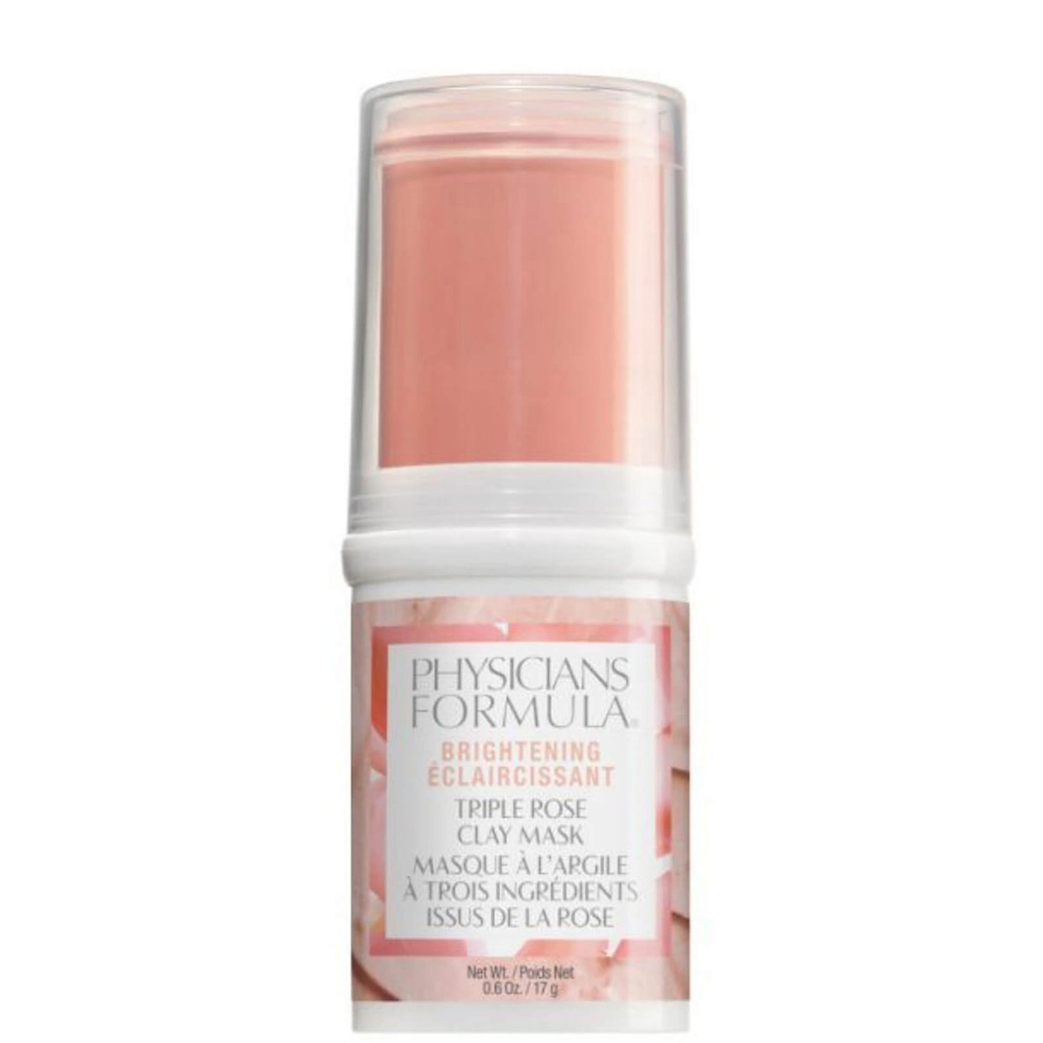 Осветляющая маска из глины Physicians Formula Brightening Triple Rose Clay Mask, 30 мл