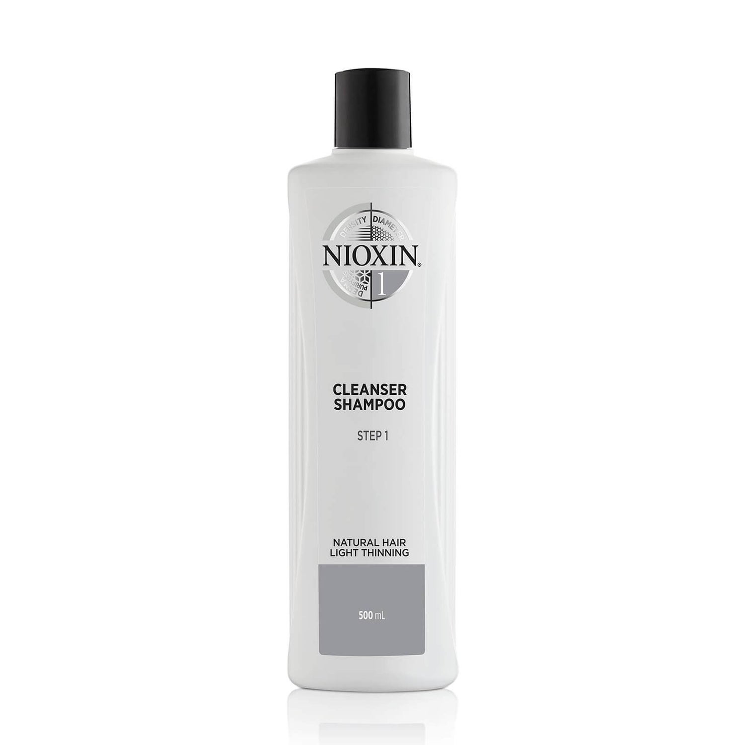Nioxin System 2 Cleanser Shampoo for Natural Hair with Progressed Thinning 16.9 oz