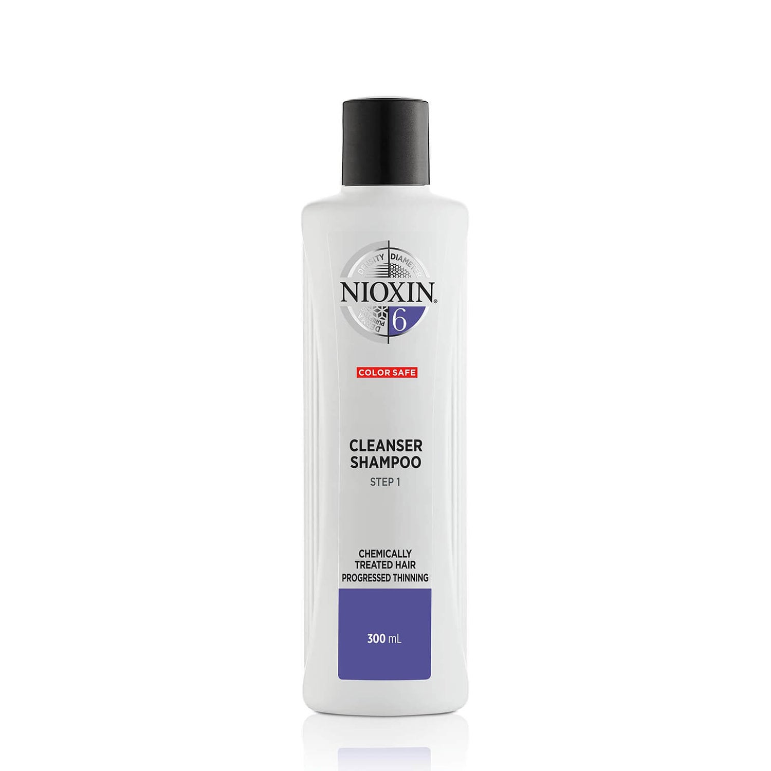 Nioxin Cleanser Shampoo System 6 for Chemically Treated Hair with Progressed Thinning