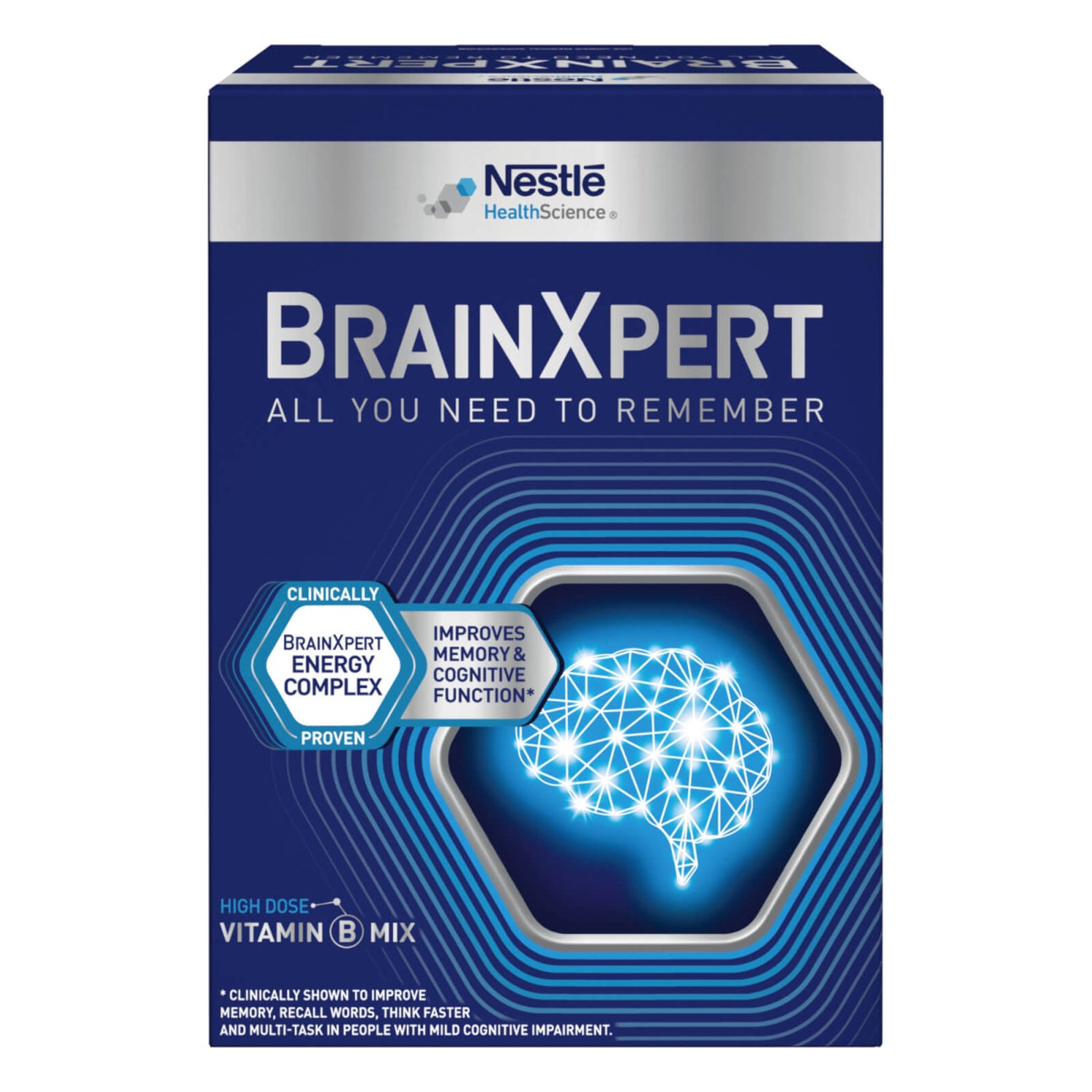 BrainXpert Memory and Cognitive Function - 6 Month Pack