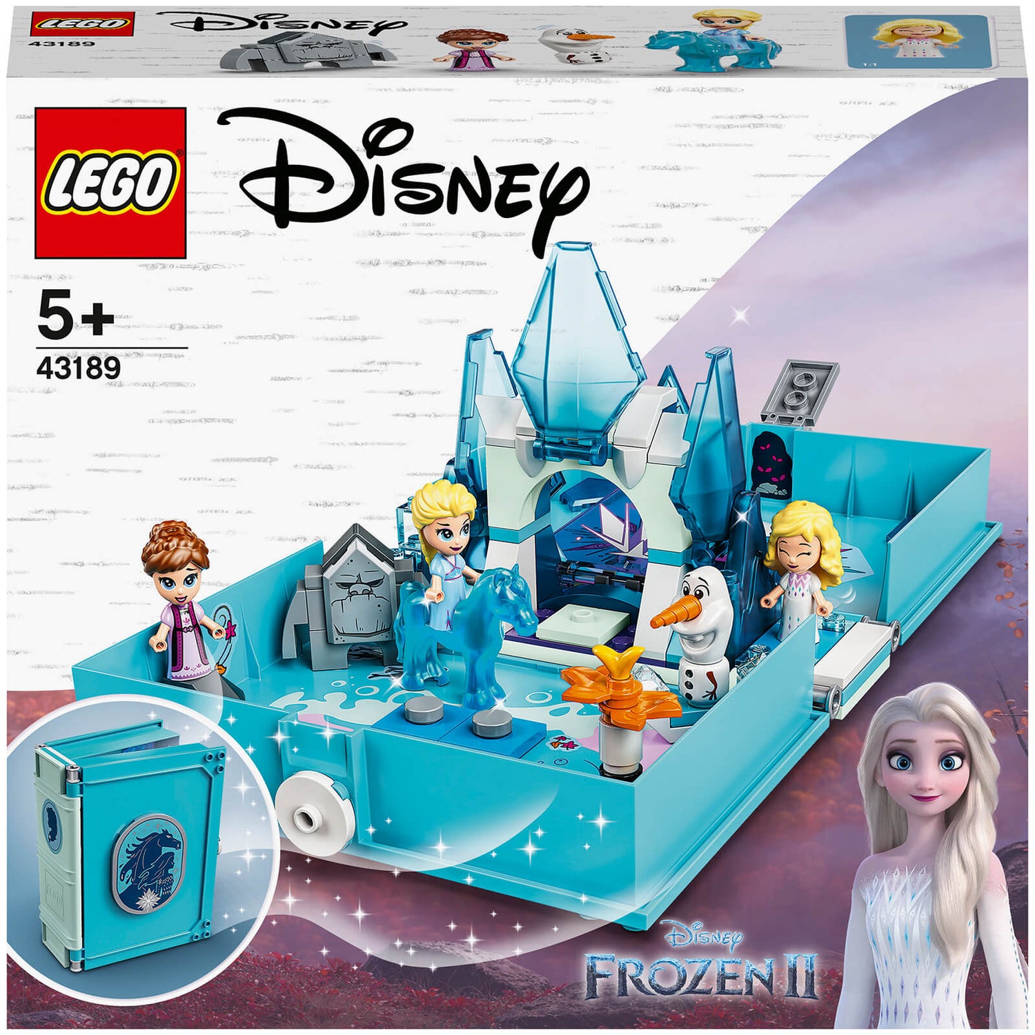 LEGO Disney Frozen 2 Elsa and the Nokk Storybook Set (43189)