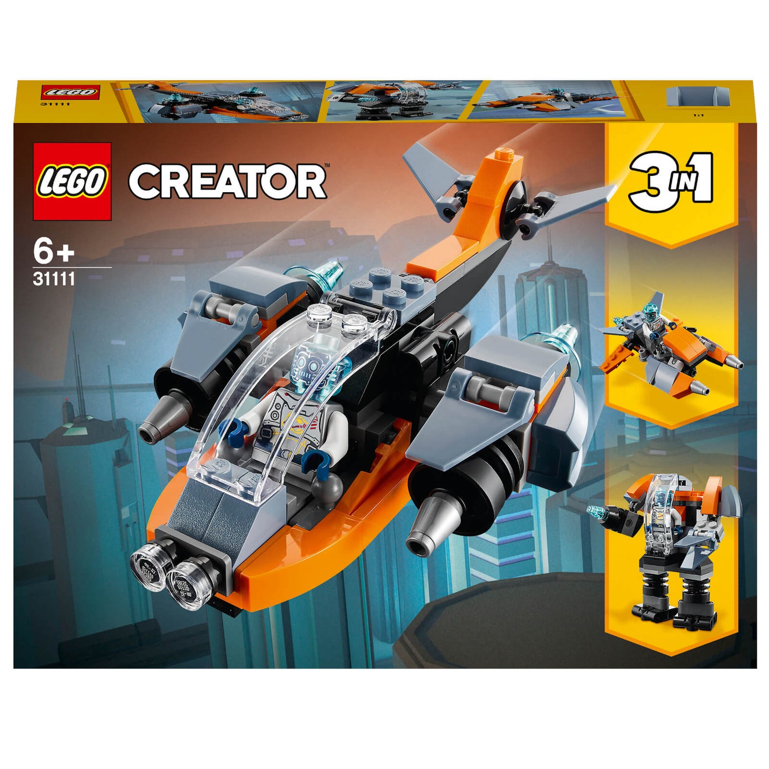 LEGO Creator: Cyber Drone (31111)