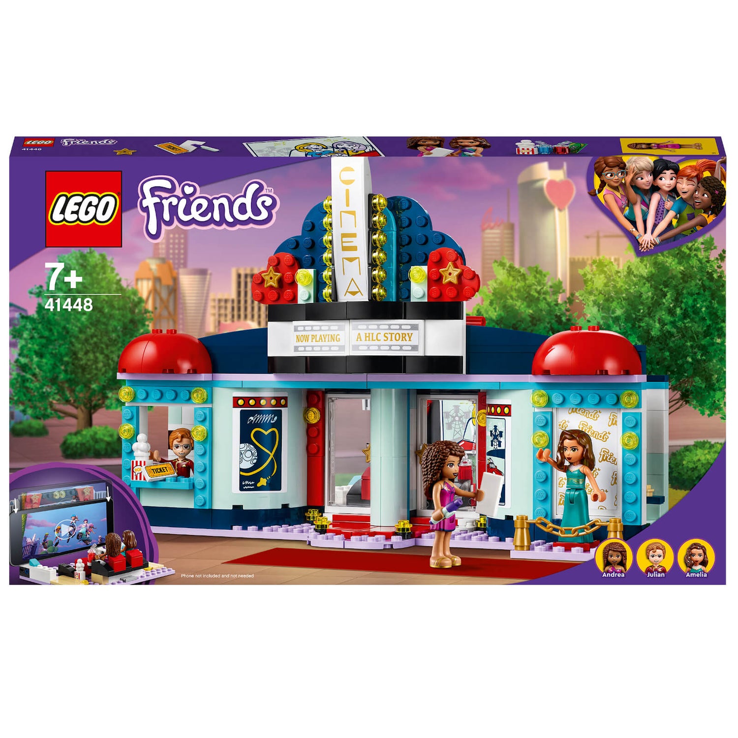 LEGO Friends: Heartlake City Movie Theatre (41448)