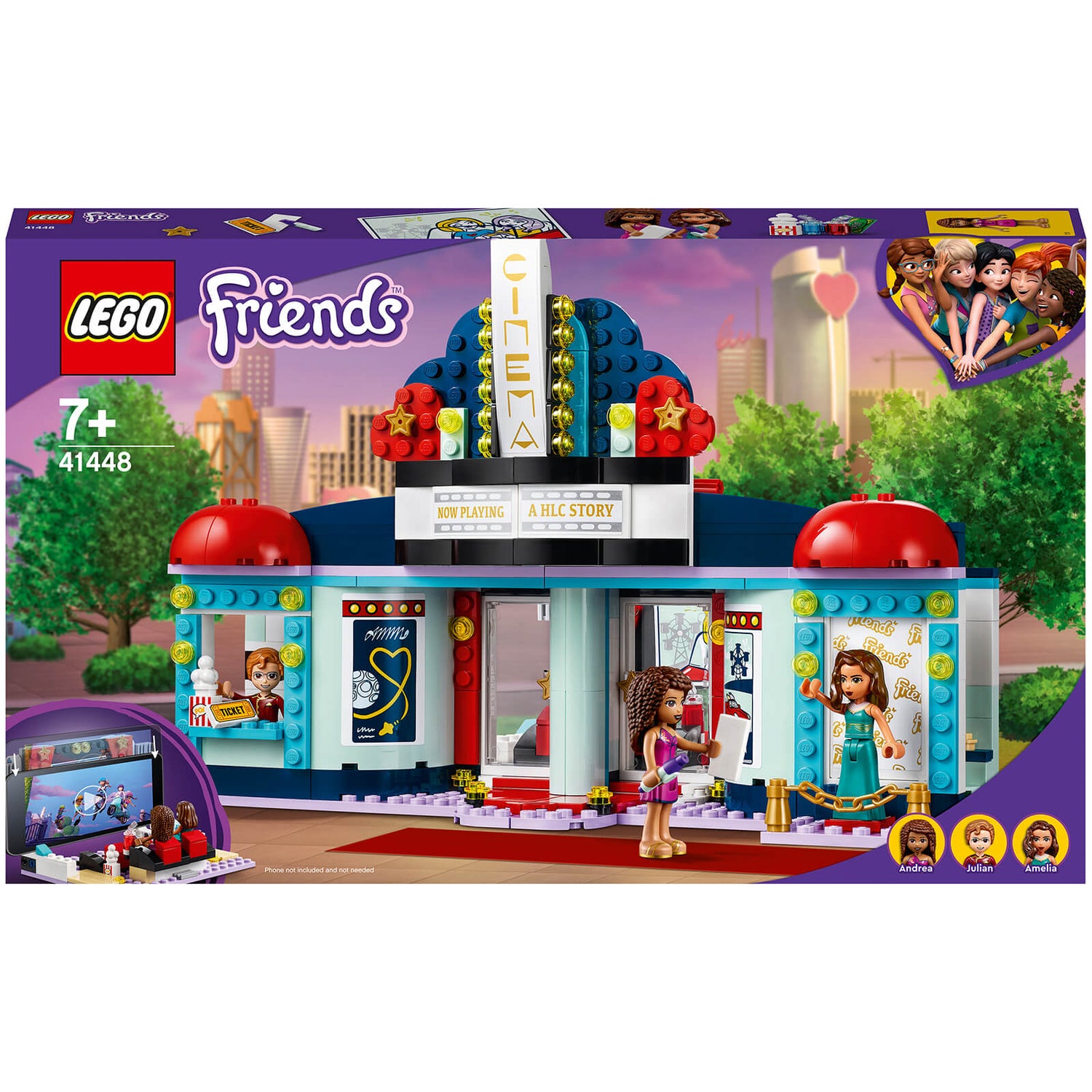 LEGO Friends : Le cinéma de Heartlake City (41448)