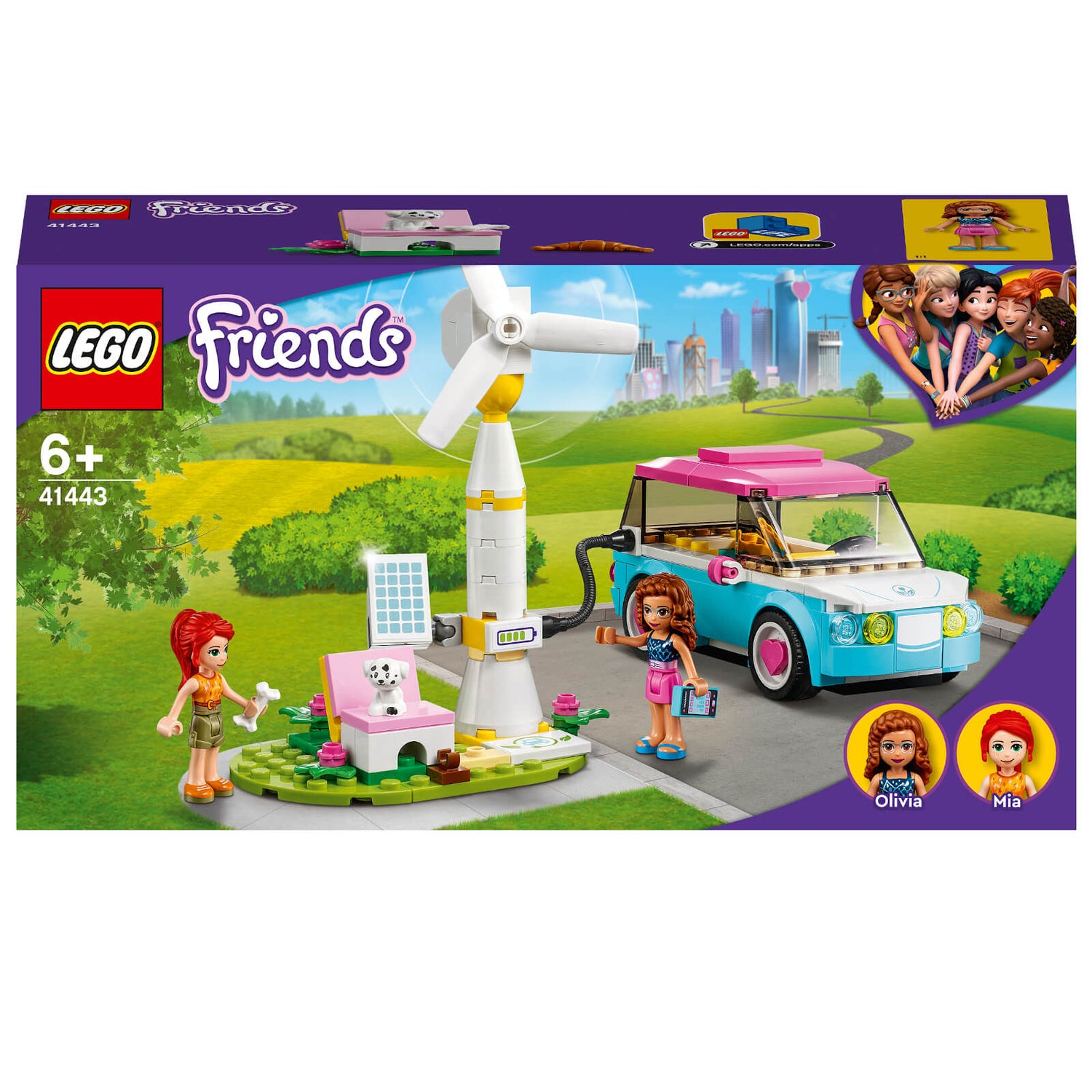 LEGO Friends: Olivia's Electric Car (41443)