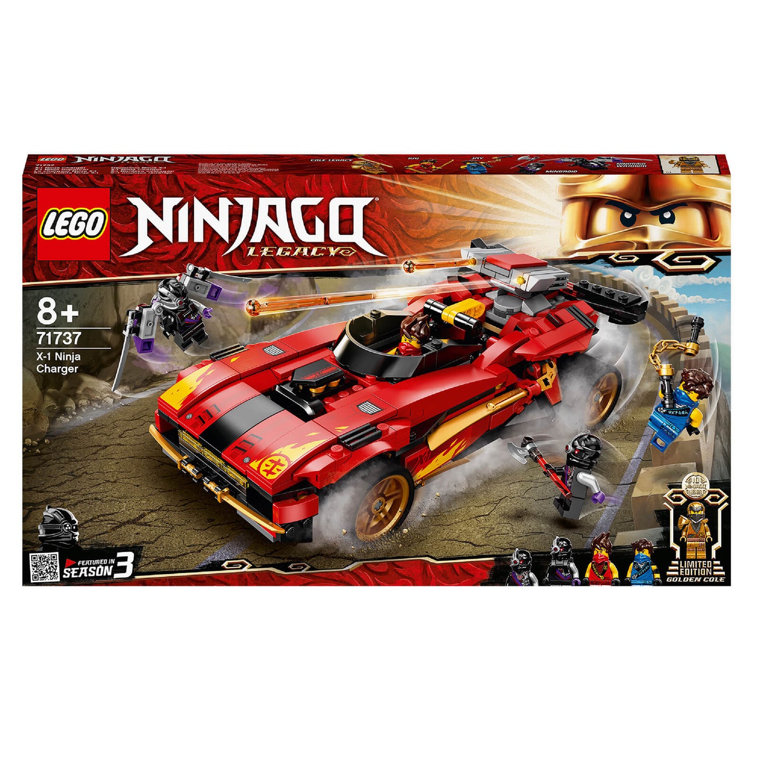 Juego construcción LEGO Legacy X-1 Ninja Charger Toys | Zavvi España