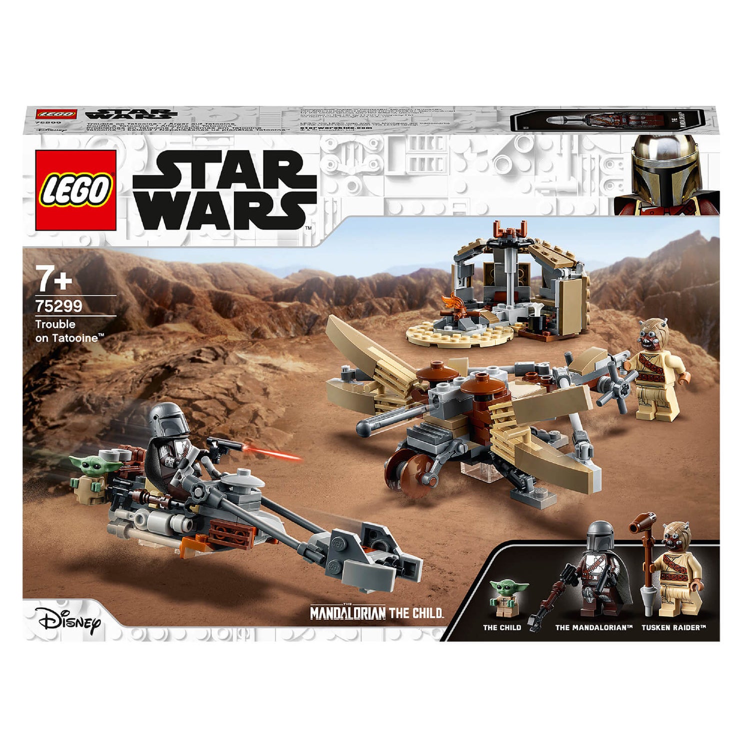 LEGO Star Wars: The Mandalorian Trouble on Tatooine Set (75299)