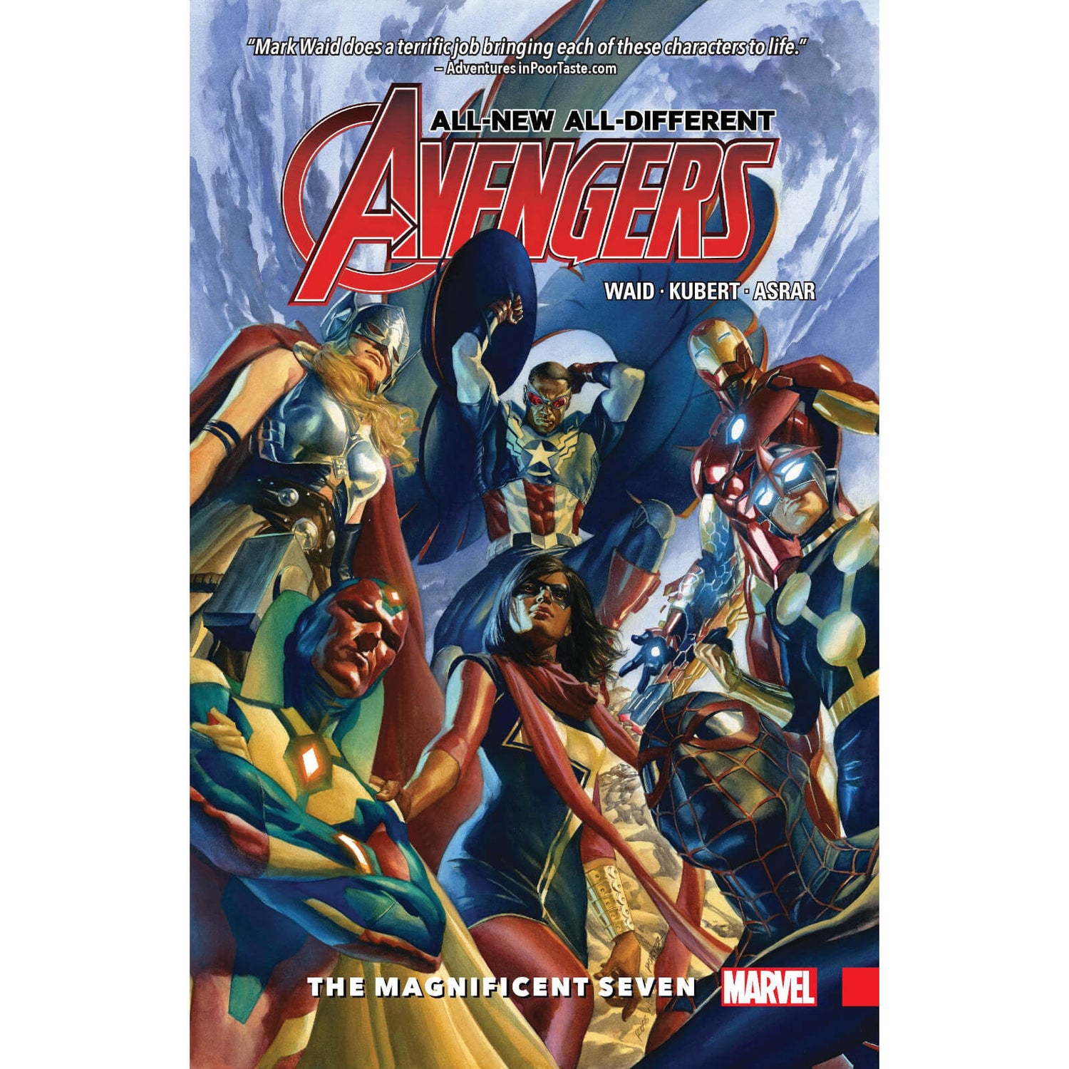 Marvel Nieuwe Allemaal Anders Avengers 01: Magnificent Seven Stripboek Paperback