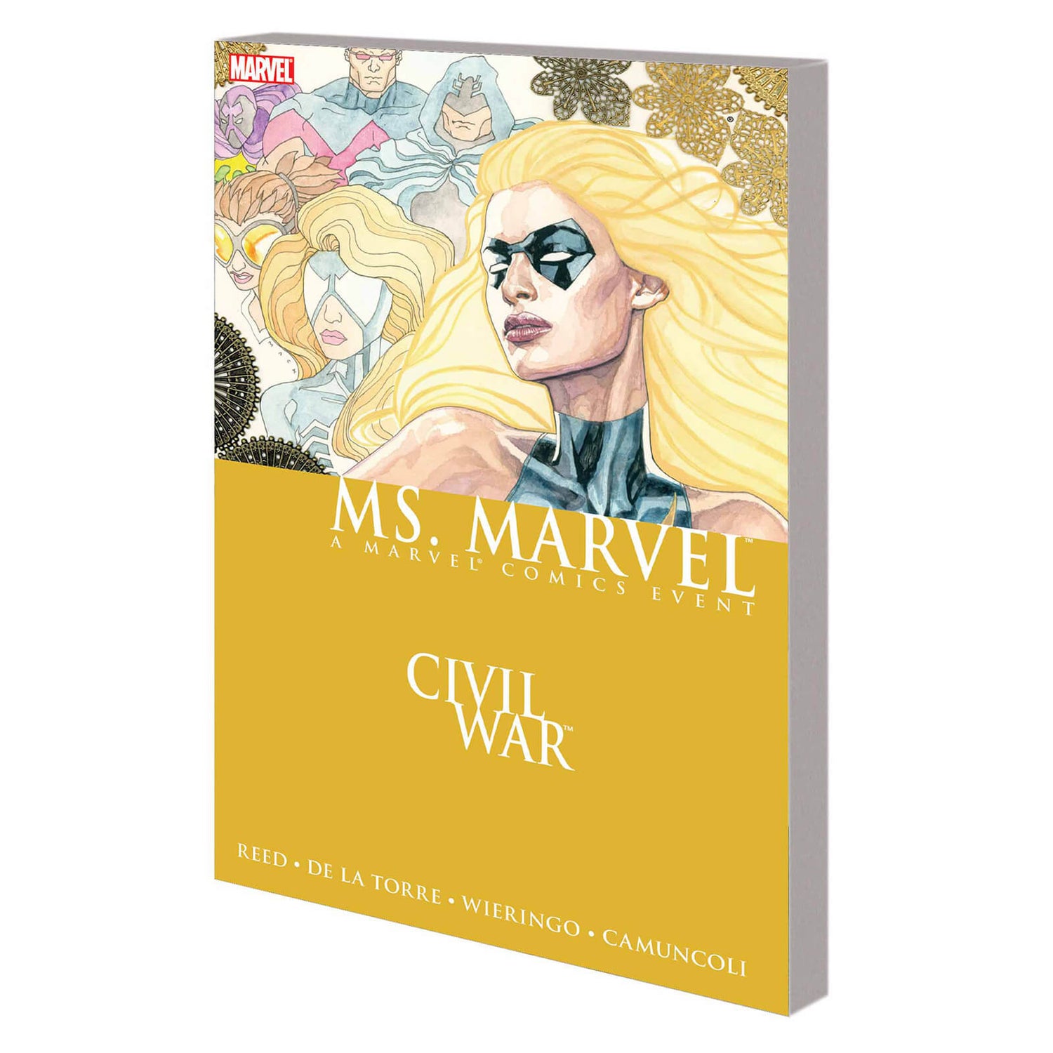 Marvel Civil War : Ms. Marvel Roman graphique Broché