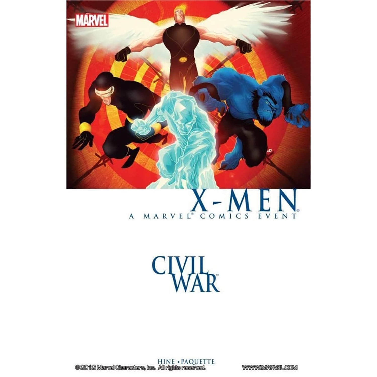 Marvel Civil War: X-Men Graphic Novel Paperback