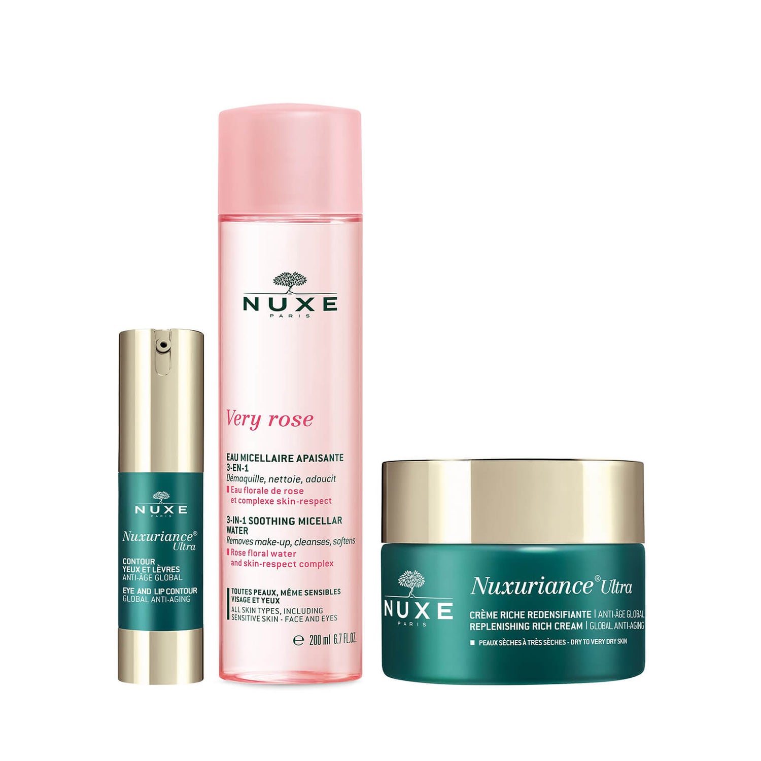 nuxe eye and lip global anti aging cream