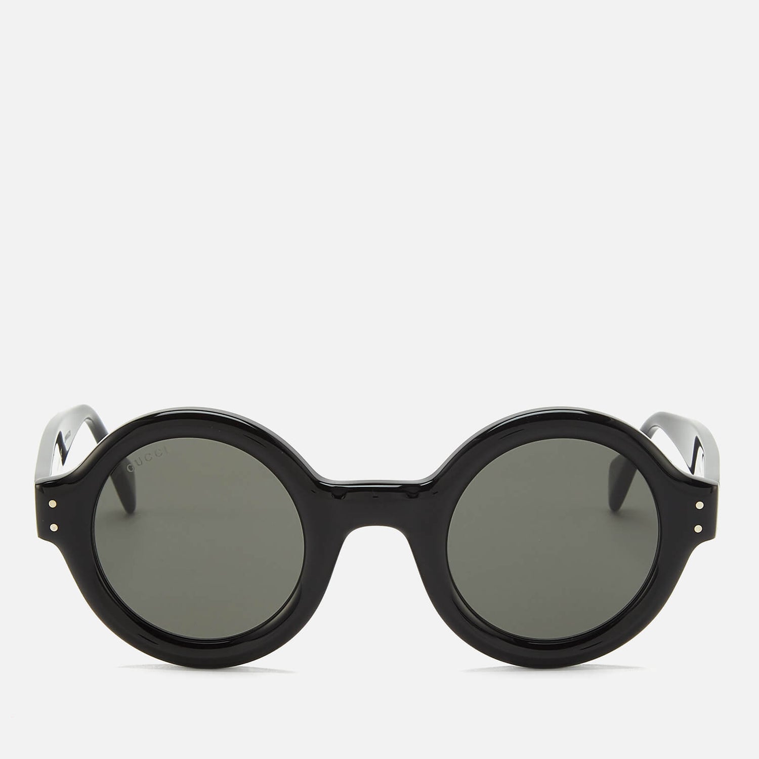 Gucci Men's Acetate Frame Sunglasses - Shiny Black