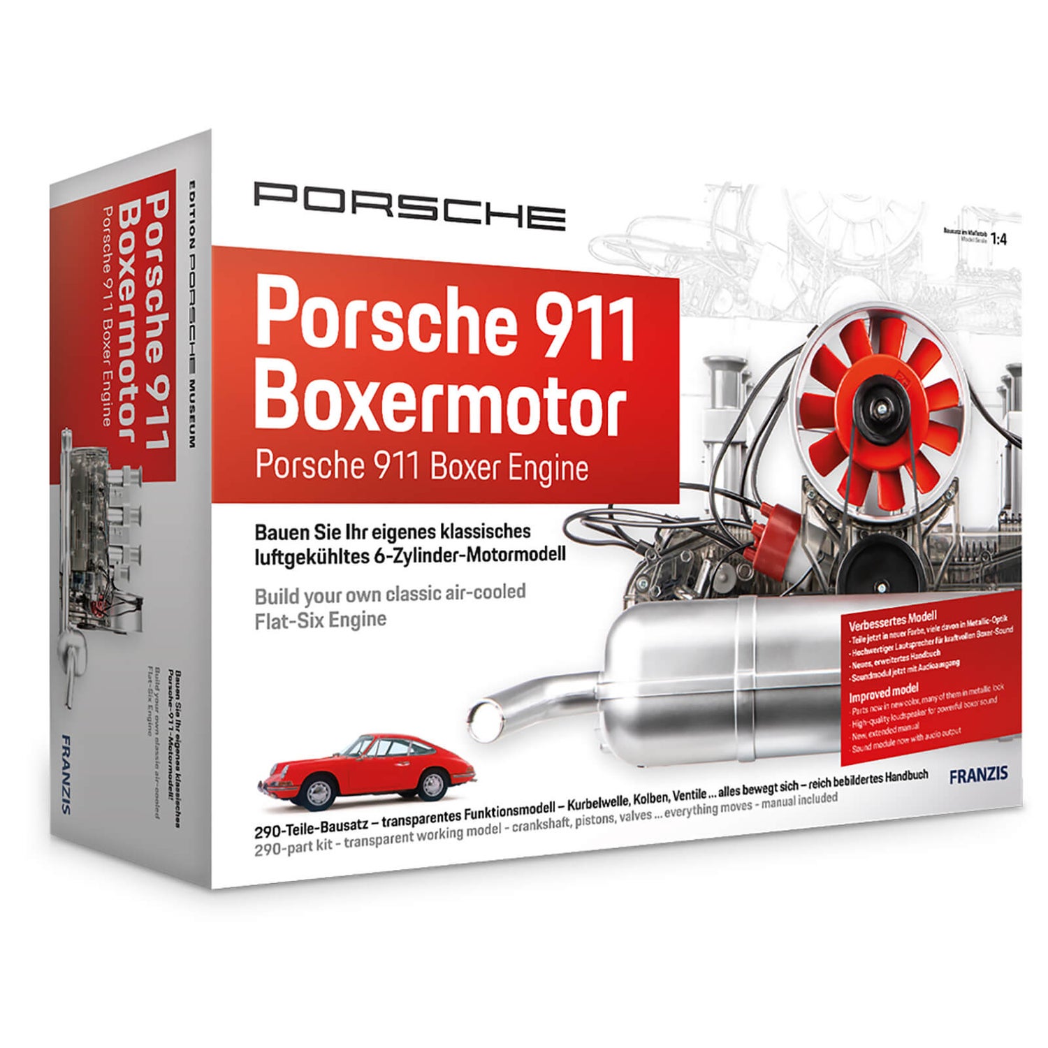 Franzis Official moteur Porsche 911 Boxer