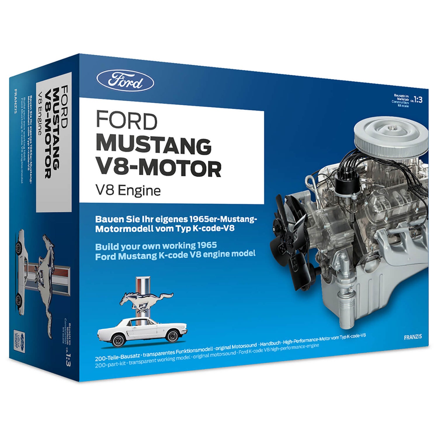 Franzis Officiële Ford Mustang V8 Motor