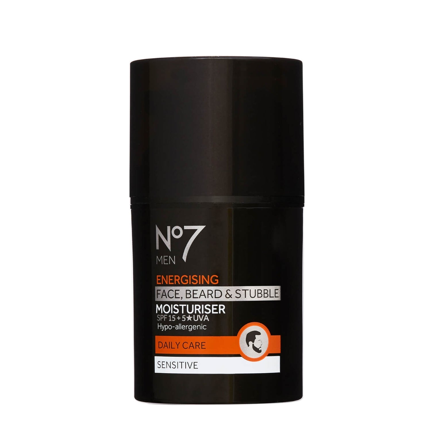 Men Energising Face, Beard & Stubble Moisturiser SPF15 50ml
