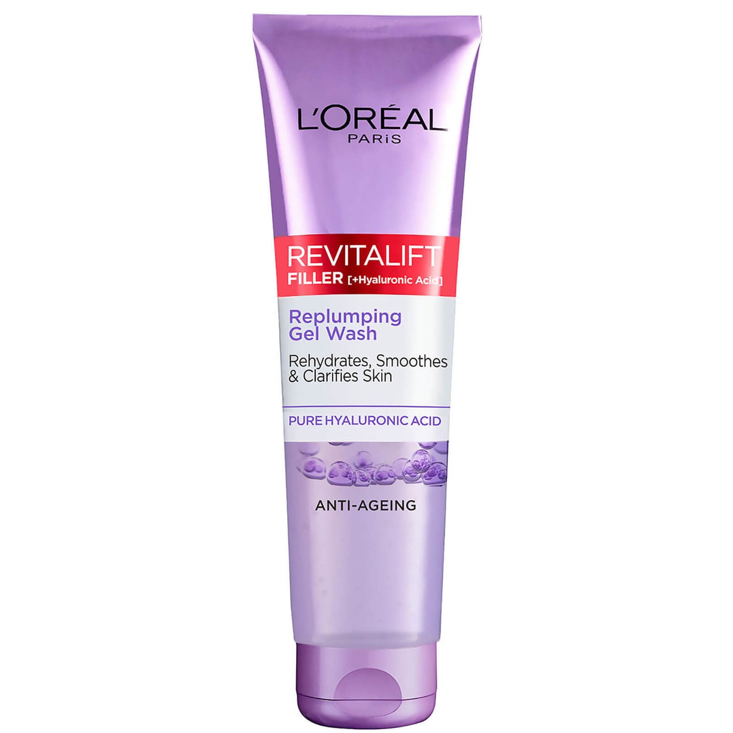L'Oréal Paris Revitalift Filler [+ Hyaluronic Acid] Gel Face Wash Cleanser 150ml