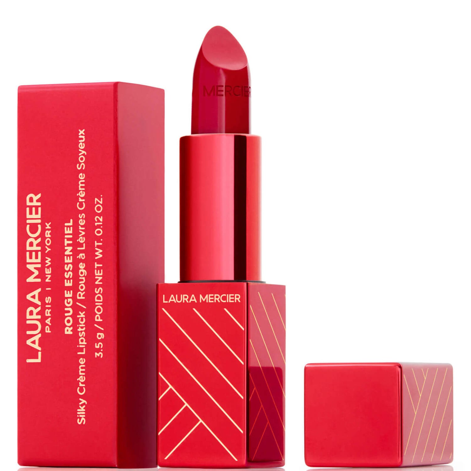 Laura Mercier Rouge Essential Silky Crème Lipstick - Lucky Rouge 3