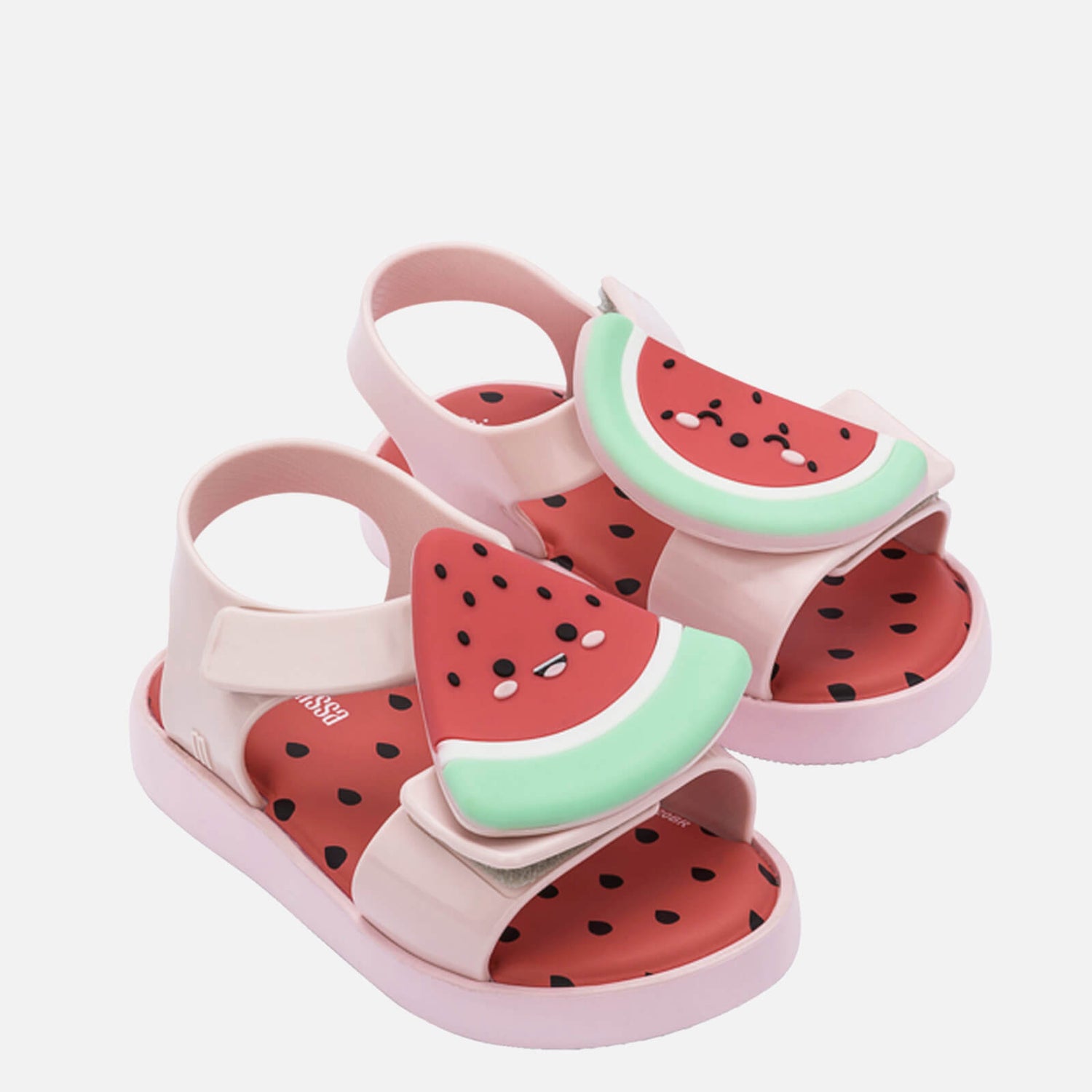 Mini Melissa Toddlers' Mini Jump Fruitland Sandals - Watermelon