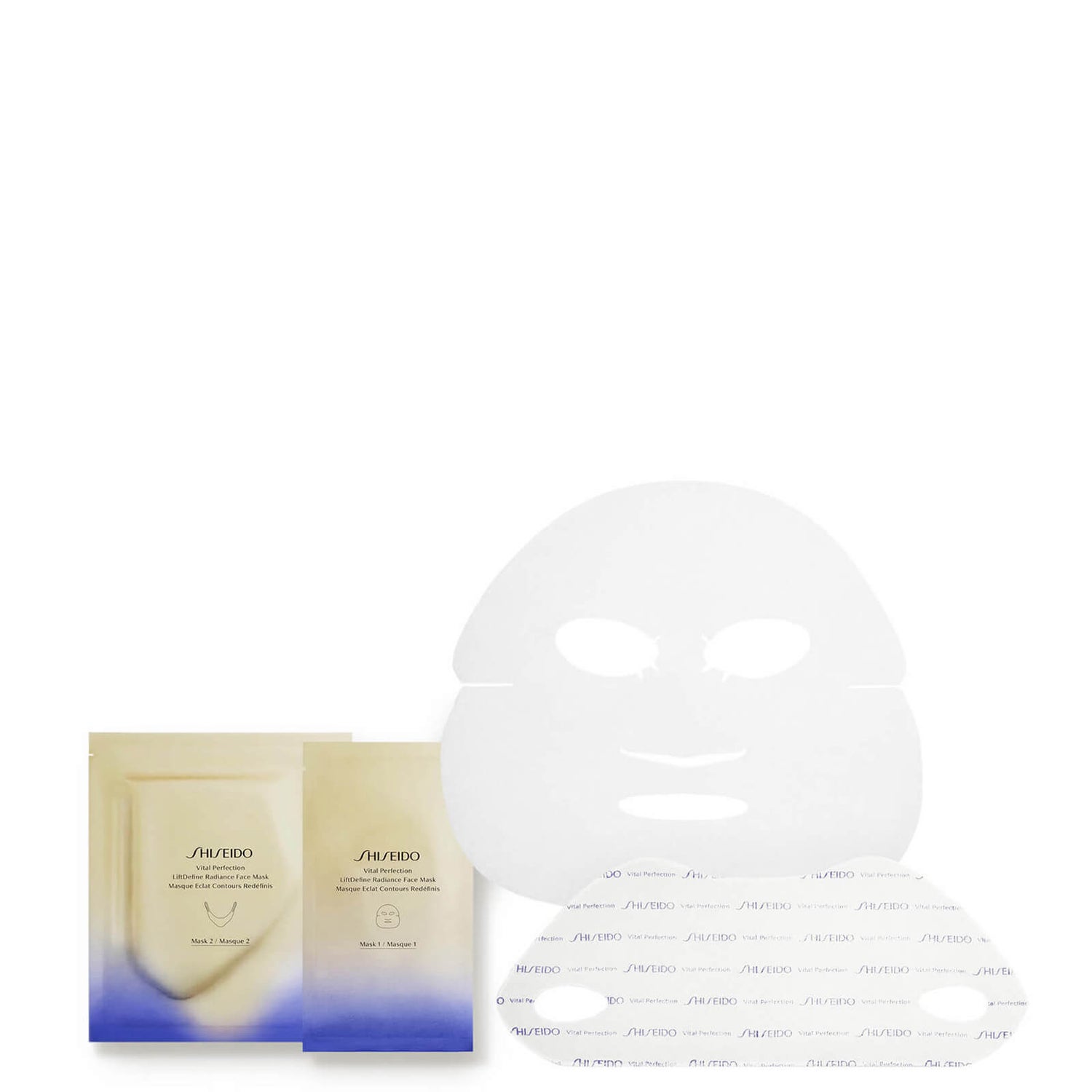 Shiseido Exclusive Vital Perfection LiftDefine Radiance Face Mask (Pack of 6)