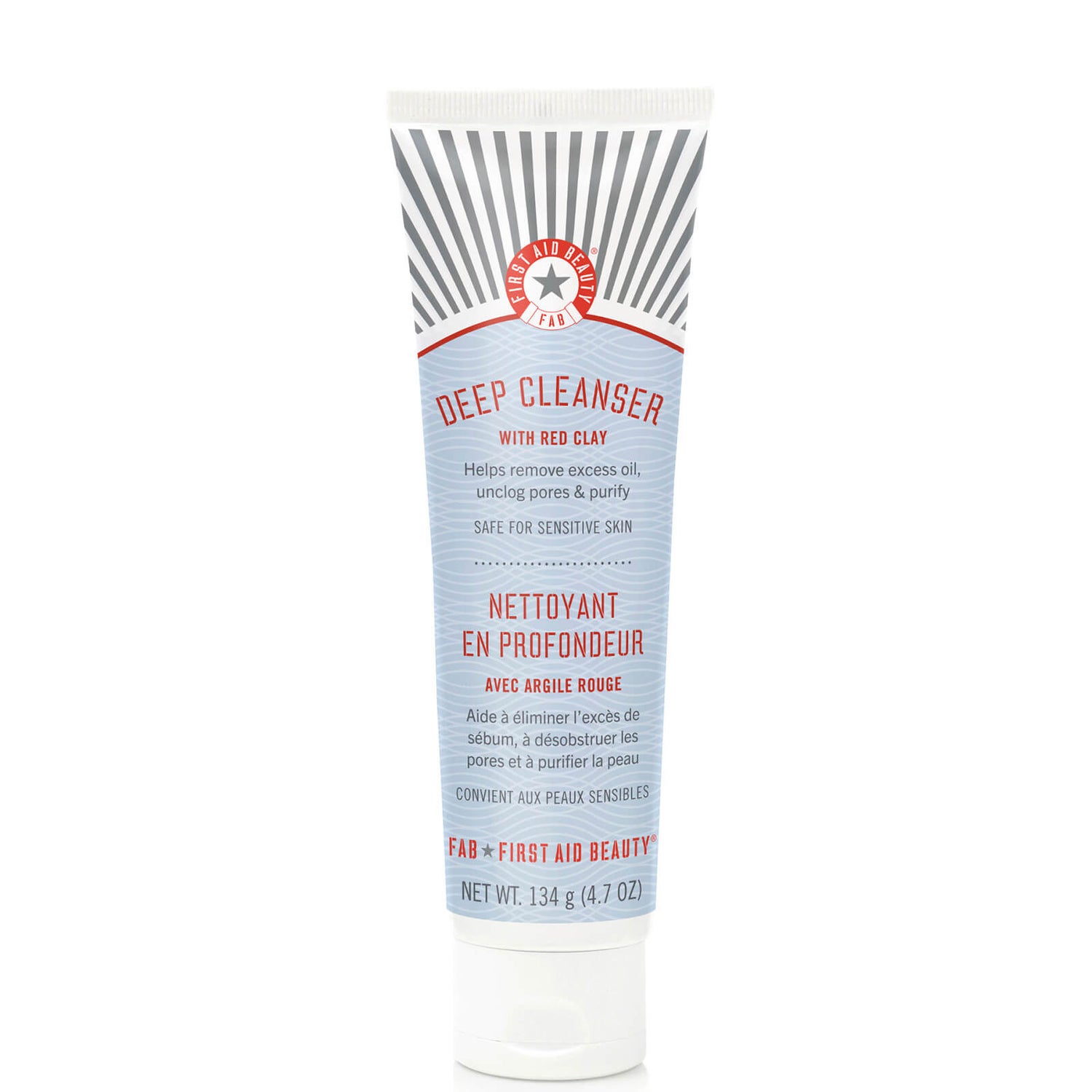 Nettoyant en profondeur avec argile rouge First Aid Beauty 134 g