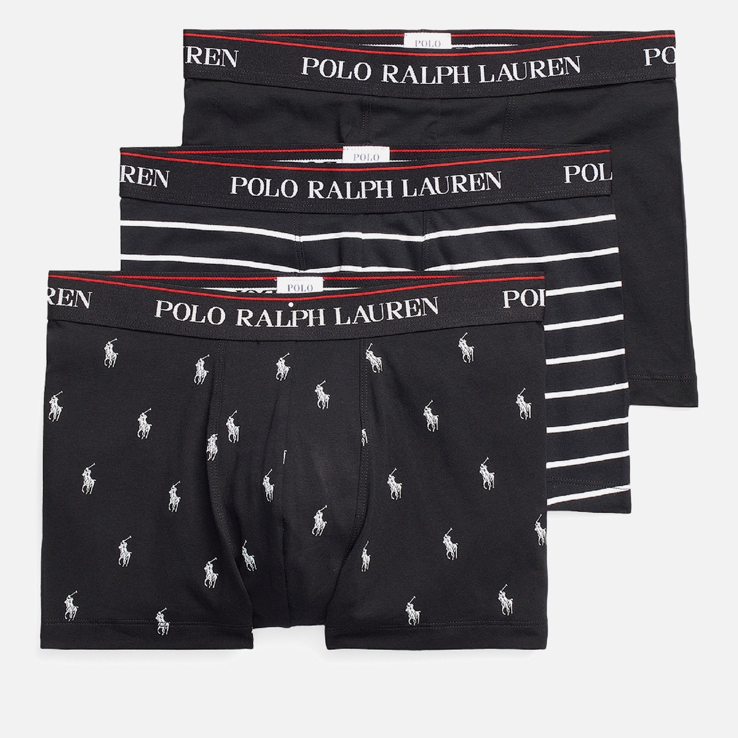 Polo Ralph Lauren Classic Cotton Three-Pack Trunks - S