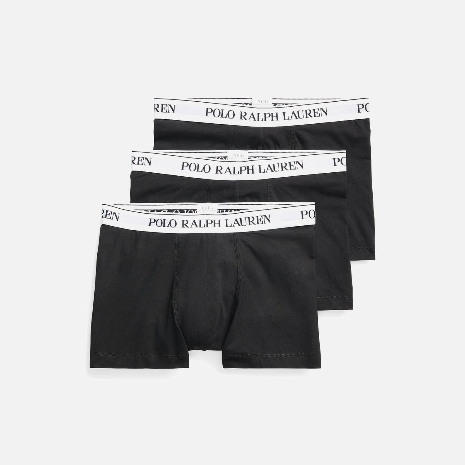Polo Ralph Lauren Men's Classic 3 Pack Trunks - Black/White - S
