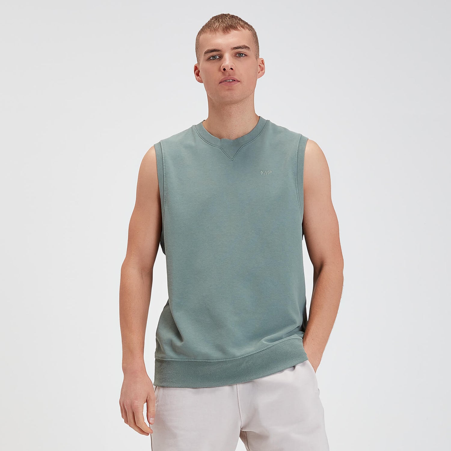 MP Herren Tanktop für Ruhetage – Kaktusgrün - XXS