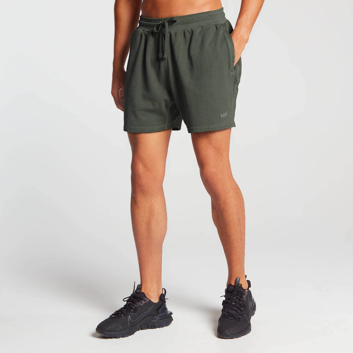 Pantaloncini sportivi da uomo MP - Verde foglia - XL