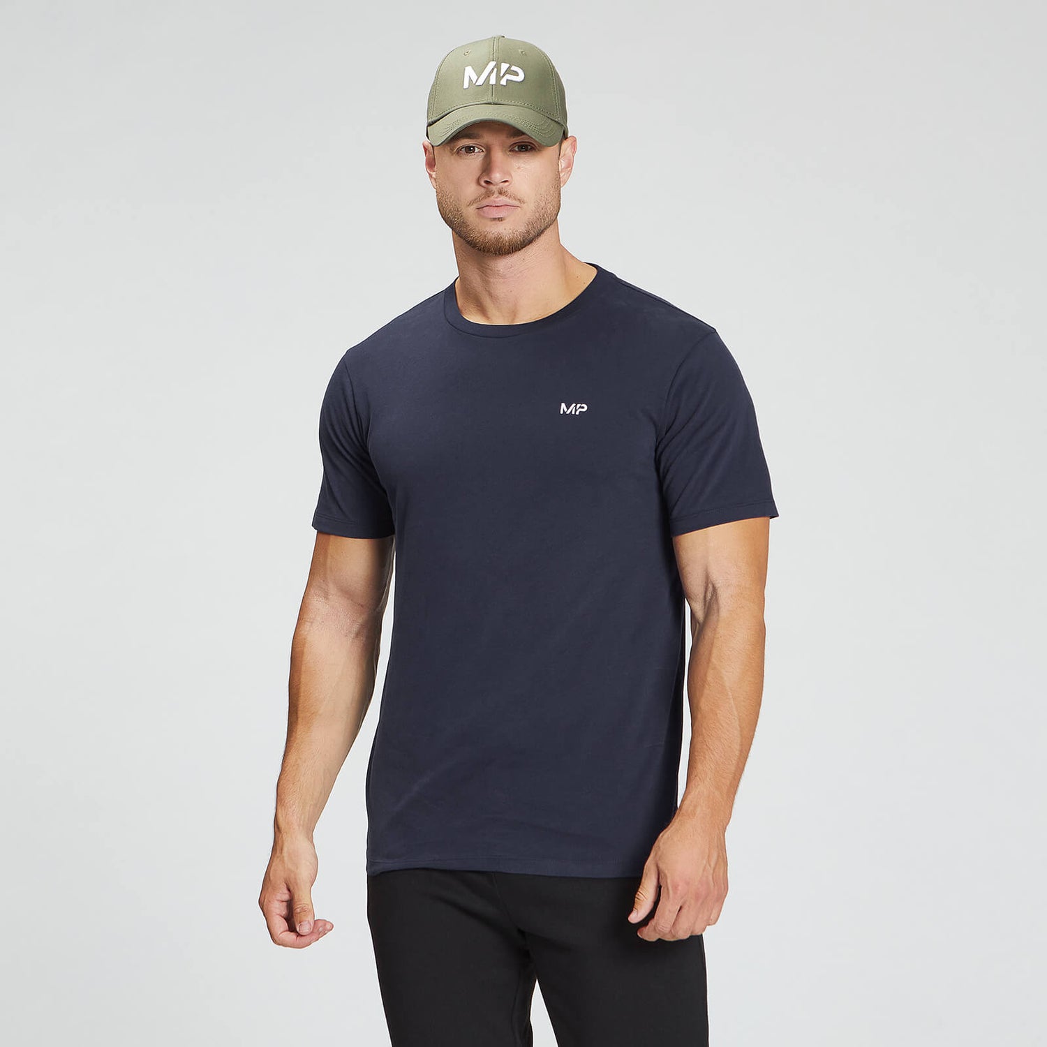 Camiseta Essentials para hombre de MP - Azul marino - XXS