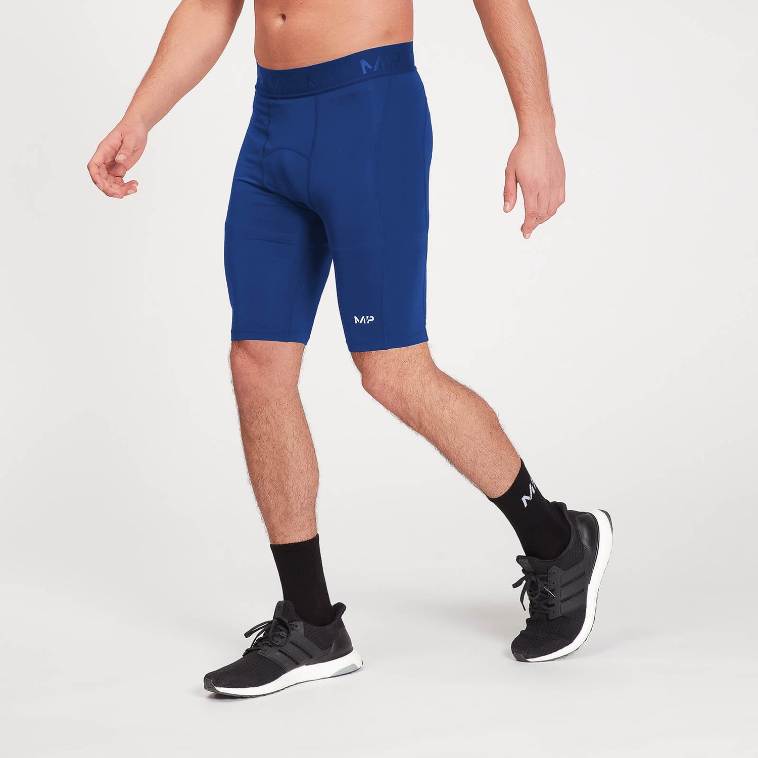 MP Men's Training Baselayer Shorts - Intense Blue - S