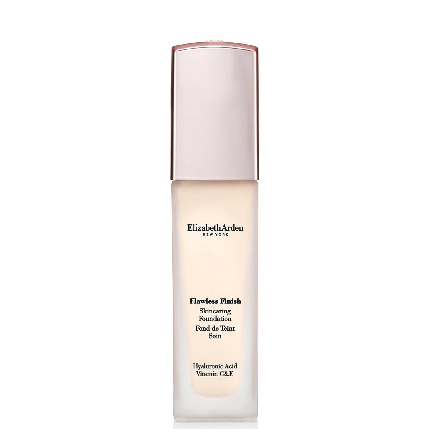 Elizabeth Arden Flawless Finish Skincaring Foundation with Hyaluronic Acid, Vitamin C & E 30ml (Various Shades)