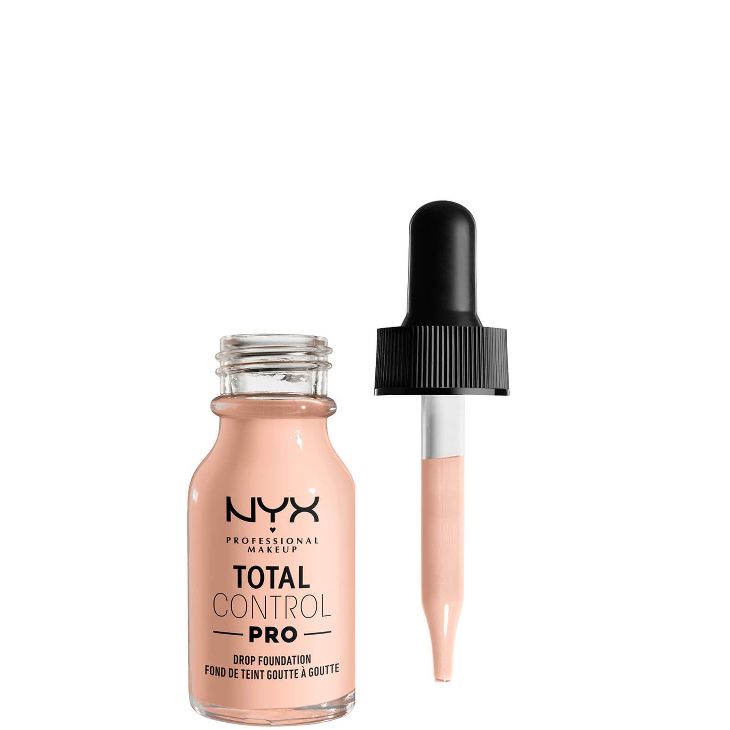NYX Professional Makeup Total Control Pro Drop Controllable Coverage Foundation 13ml (Various Shades)