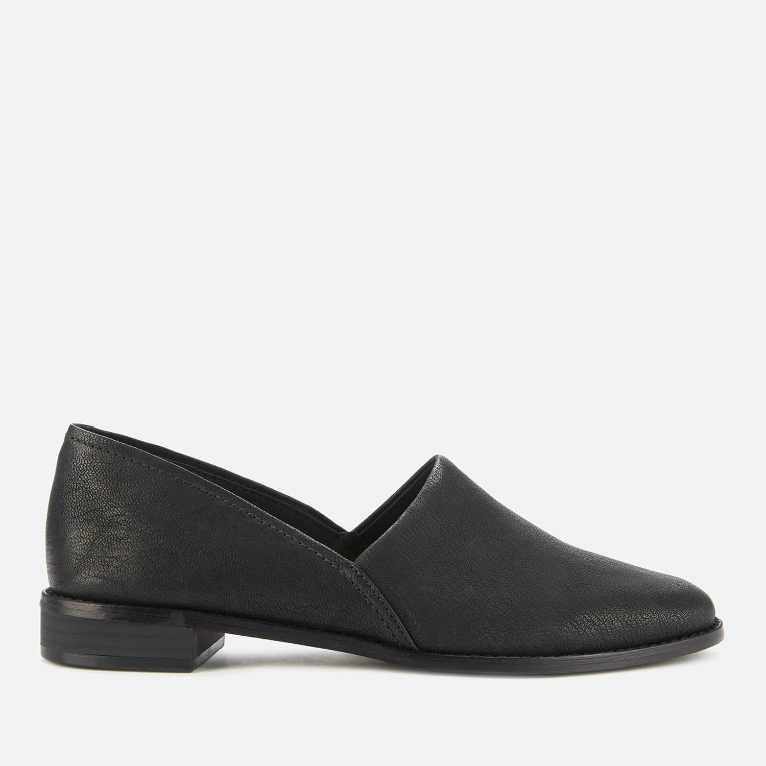 Clarks Women's Pure Easy Leather Flats - Black - UK 3