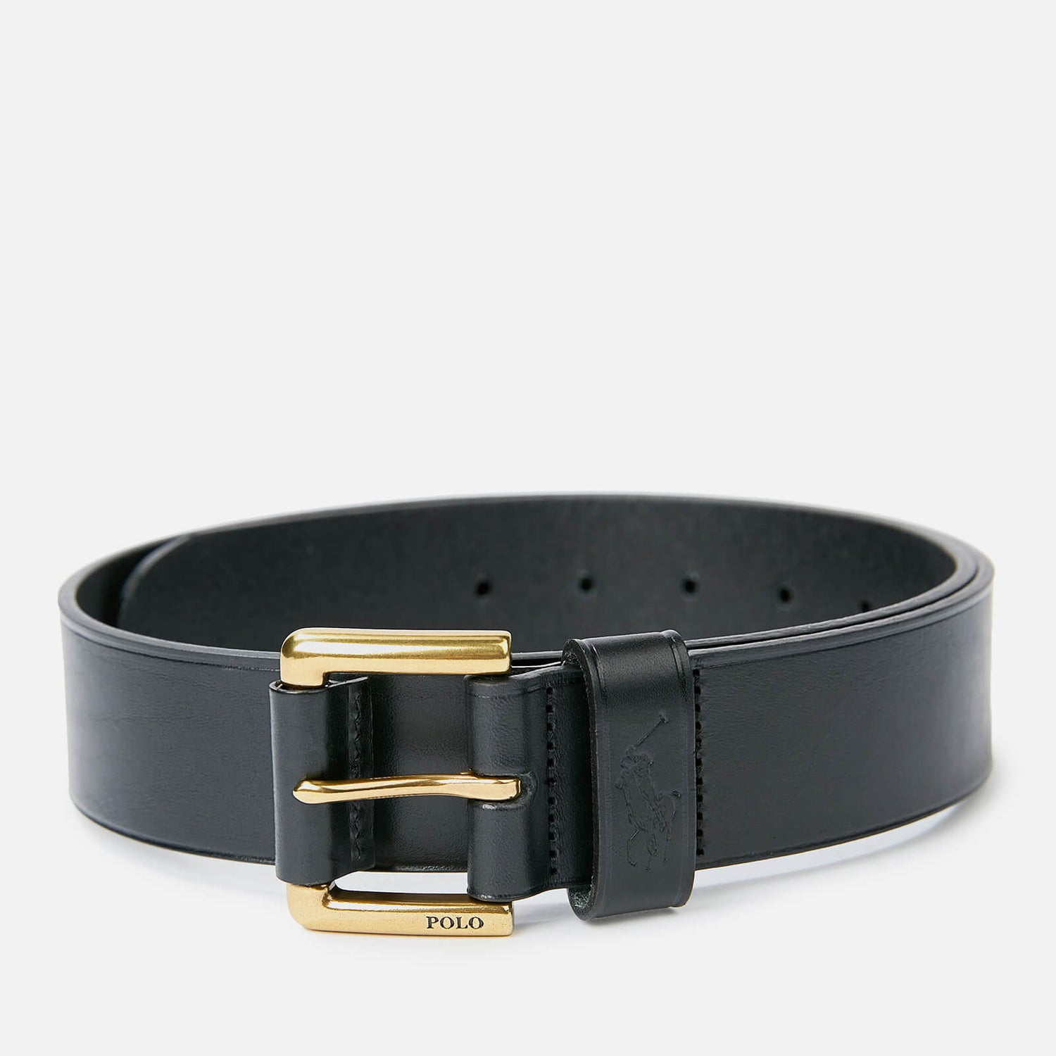 Polo Ralph Lauren Men's Leather Polo Dress Belt - Black - XL/W38