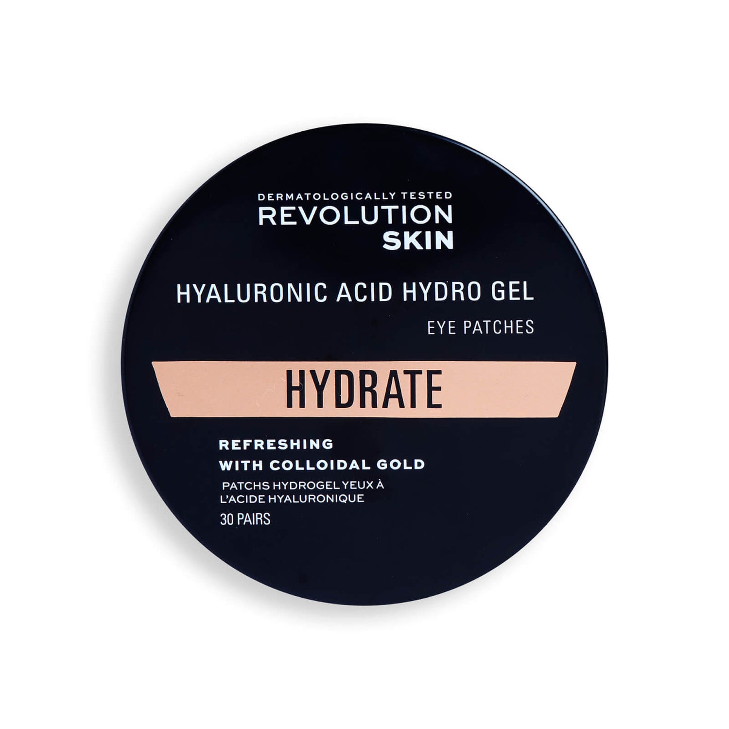 Revolution Skincare Gold Eye Hydrogel Hydrating Eye Patches With Colloidal Gold