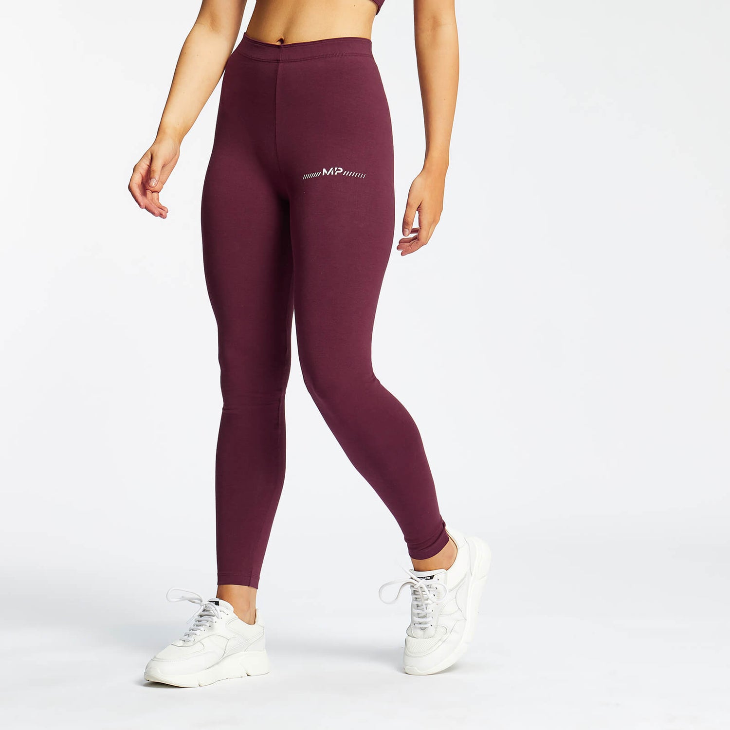 MP Women's Mini Mark Graphic Leggings - ženske helanke - bordo