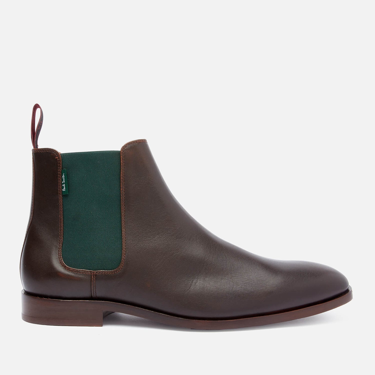 PS Paul Smith Men's Gerald Leather Chelsea Boots - Chocolate